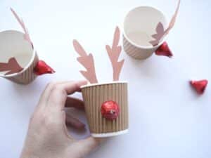 Cute Reindeer Cup Craft