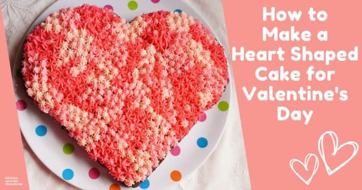 how to make a heart shaped cake for valentine's day social