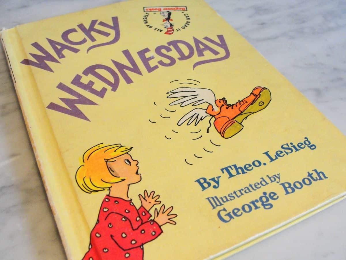 cover of wacky wednesday book