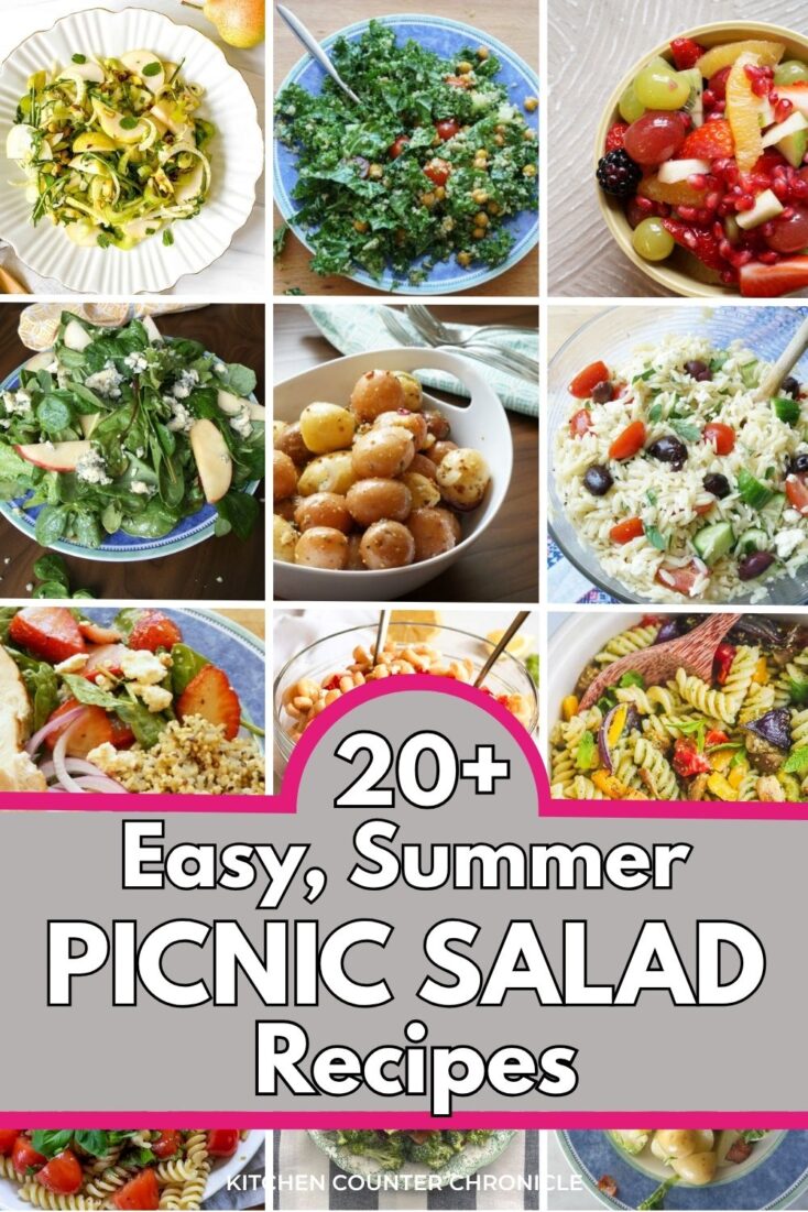 20+ easy summer salad recipe picnic ideas