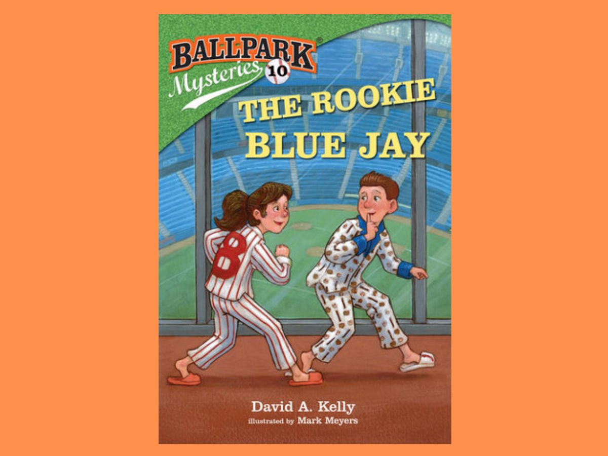 ballpark mysteries the rookie blue jay book cover