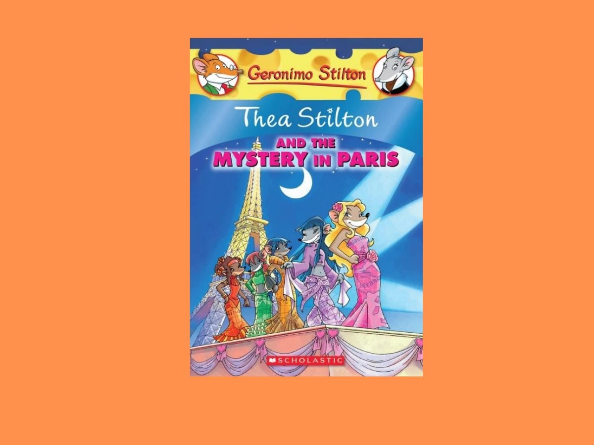 thea stilton mystery in paris book cover