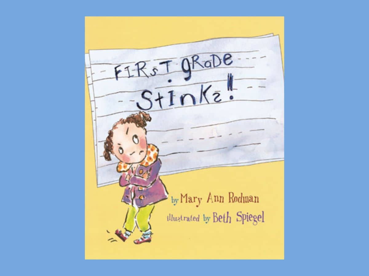 first grade stinks book cover
