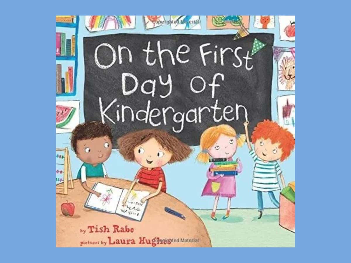 on the first day of kindergarten book cover