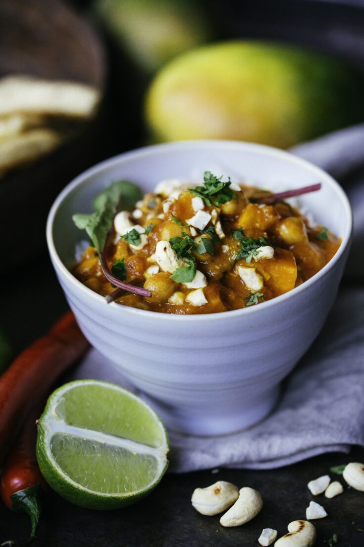 Oatly Sweet Potato Chickpea Curry