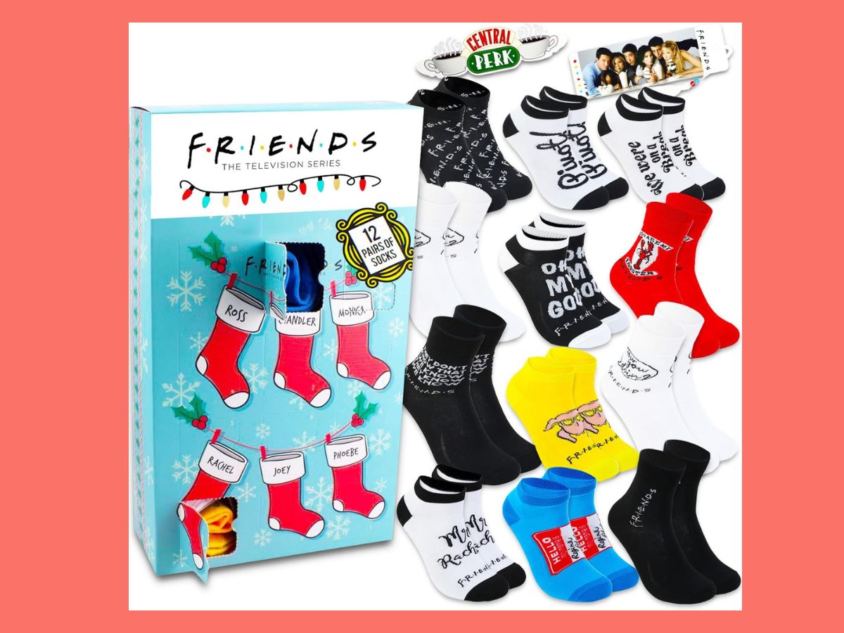 friends socks advent