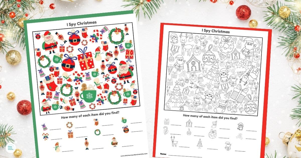 20+ Fun Christmas Games + a FREE Printable! - Fun Cheap or Free