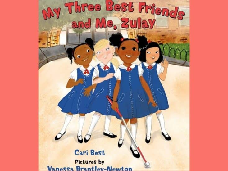 my three best friends and me, zulay book cover