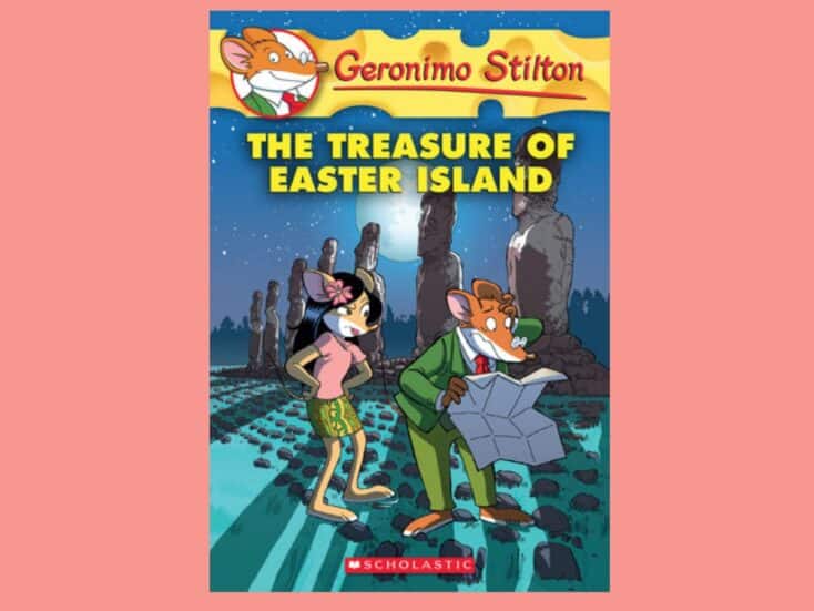 geronimo stilton treasure of easter island book cover