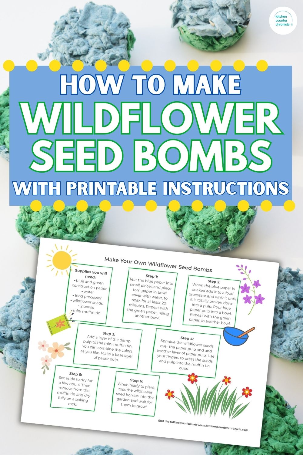 How to Make Seed Bombs For Earth Day