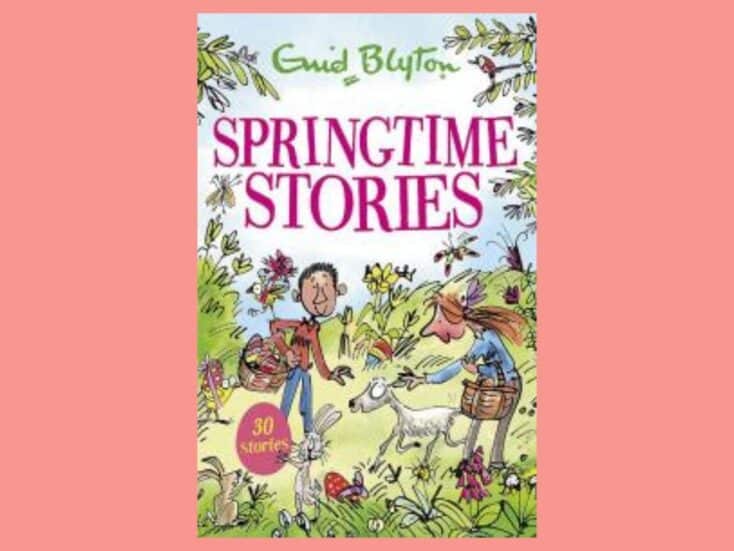 springtime stories book cover