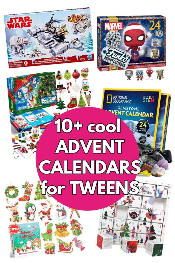 advent calendars for tweens collage of advent calendars