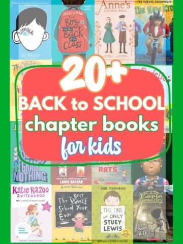 featured image for 20 best back to school chapter books for kids