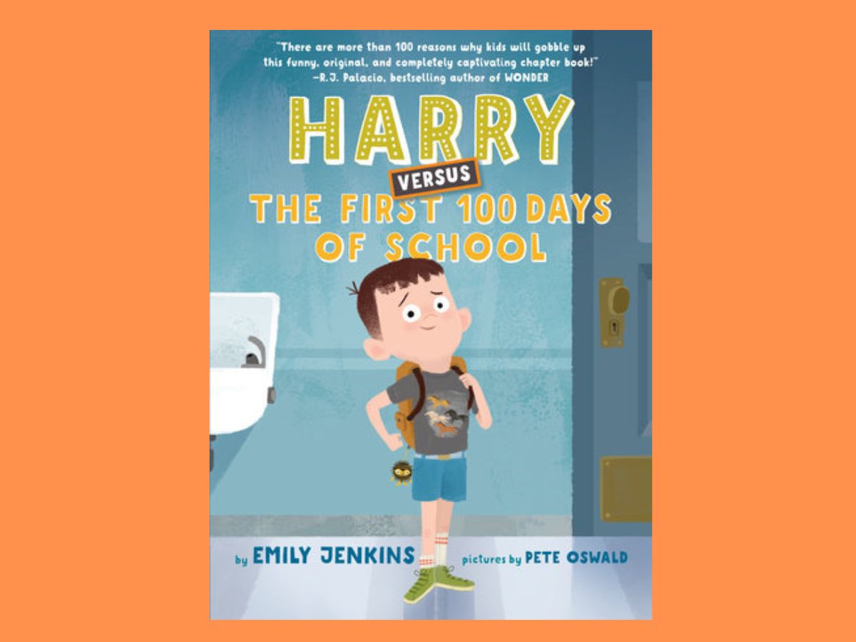 harry versus the first 100 days of school book cover