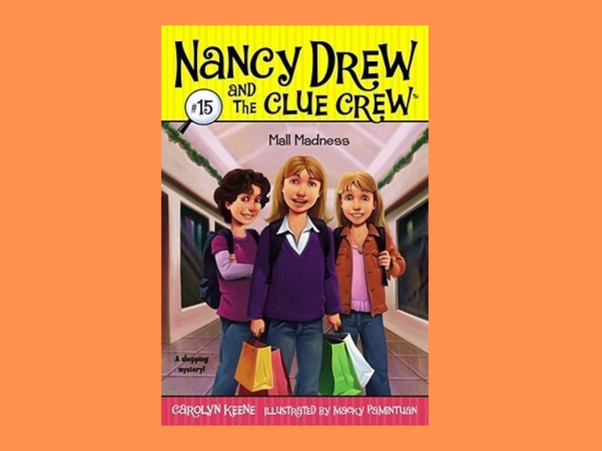 nancy drew and the clue crew mall madness book cover