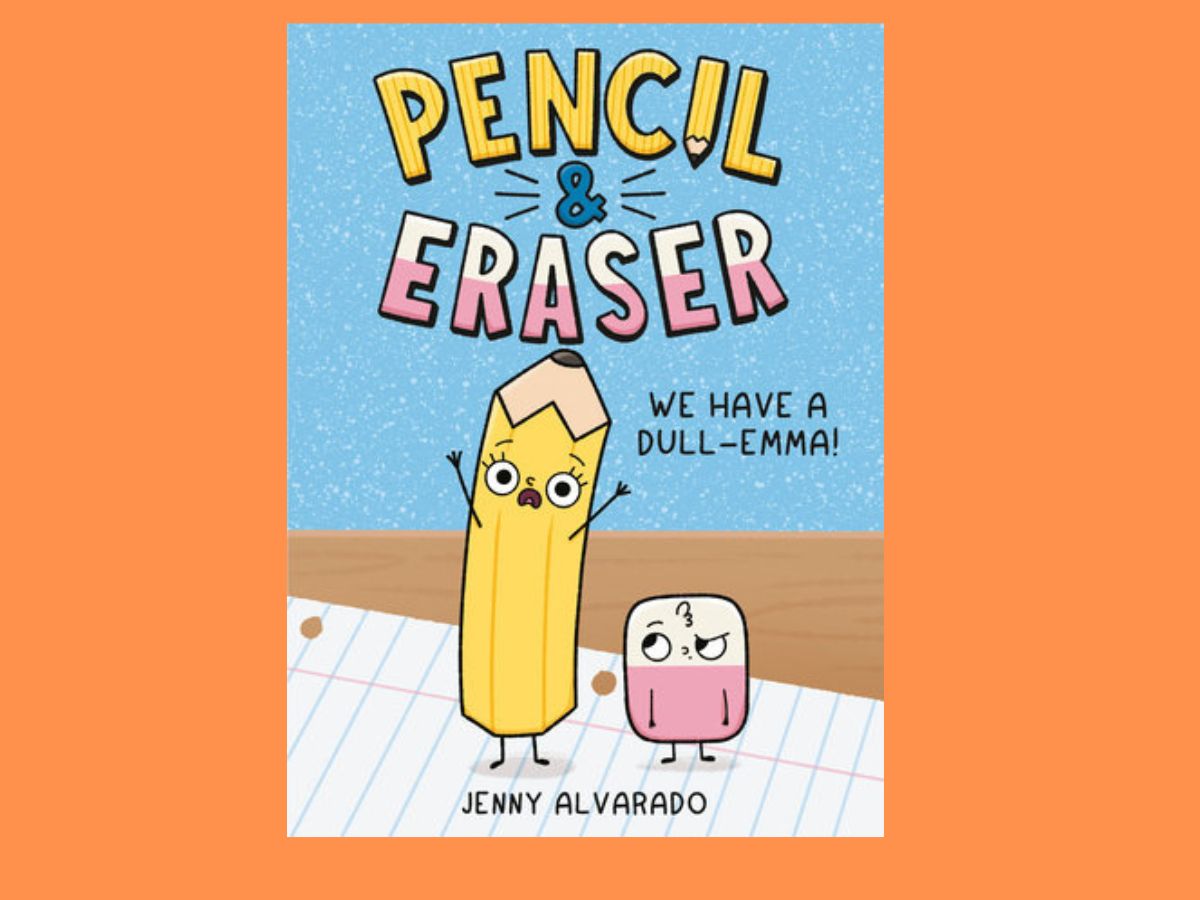 pencil and eraser book cover