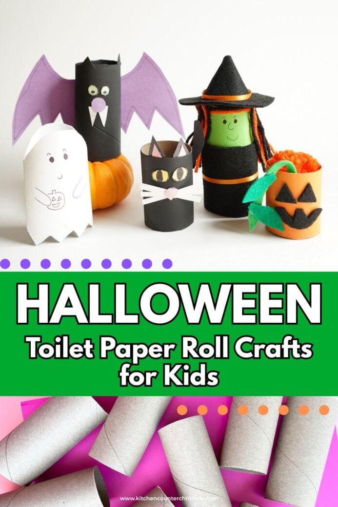 _image of collection of HALLOWEEN Toilet Paper Roll Crafts for Kids